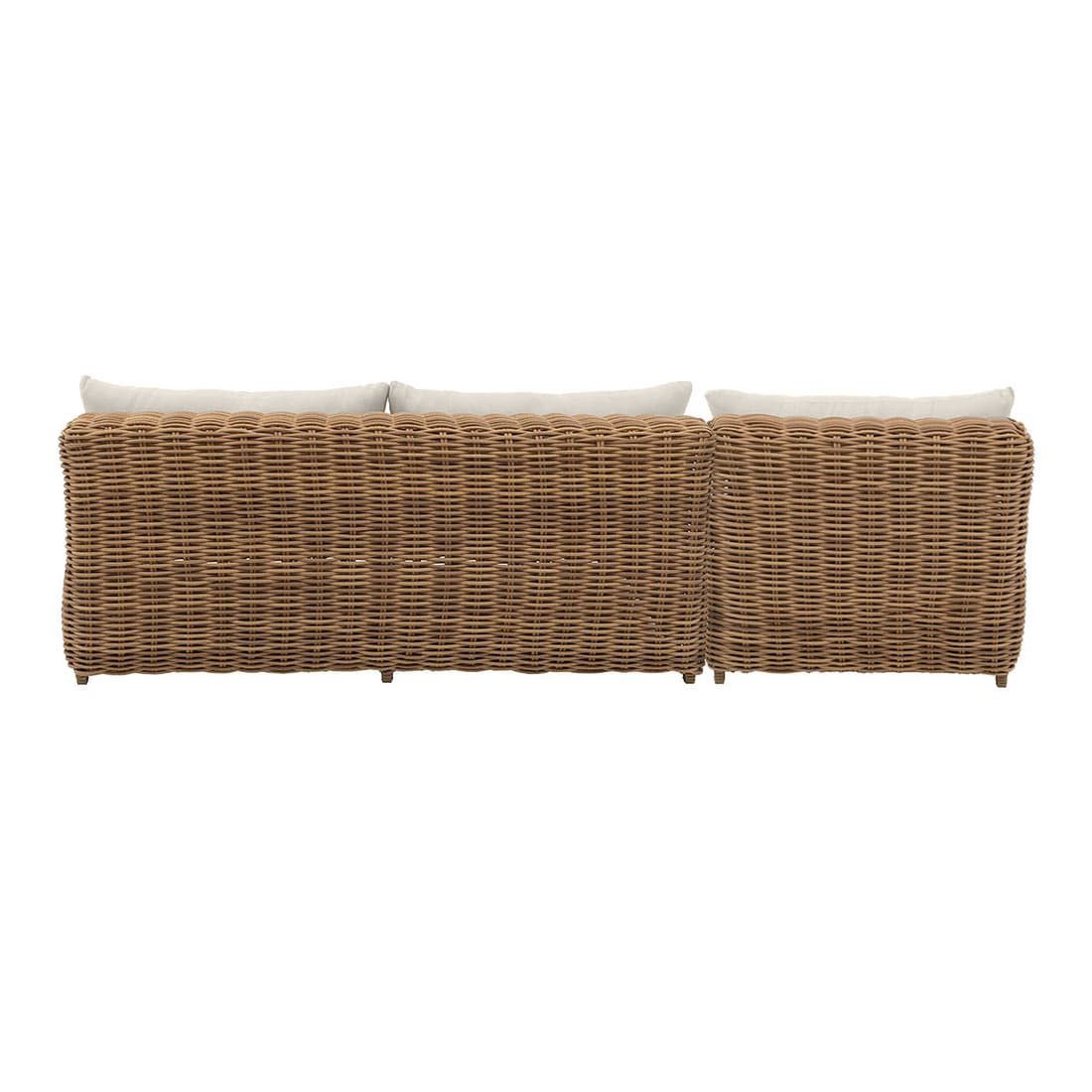 OUTLIV. Versailles Ecklounge Geflecht/Spunpolyester