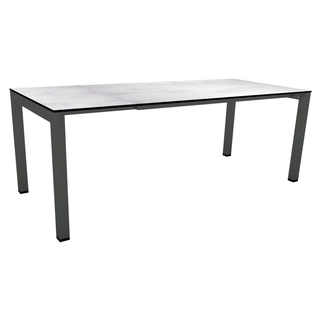 Stern Classic Ausziehtisch 160/210x90cm Aluminium/Silverstar