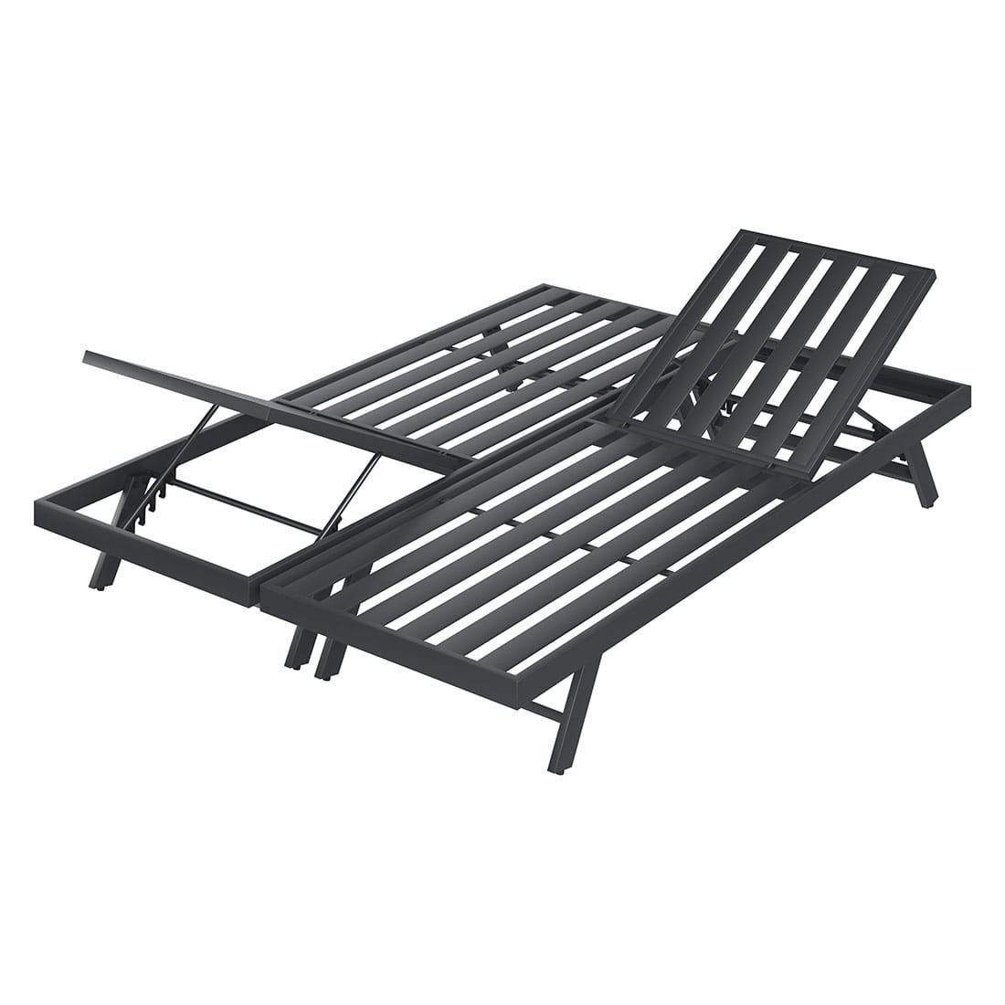 OUTLIV. Atlanta Doppelliege Aluminium/Olefin