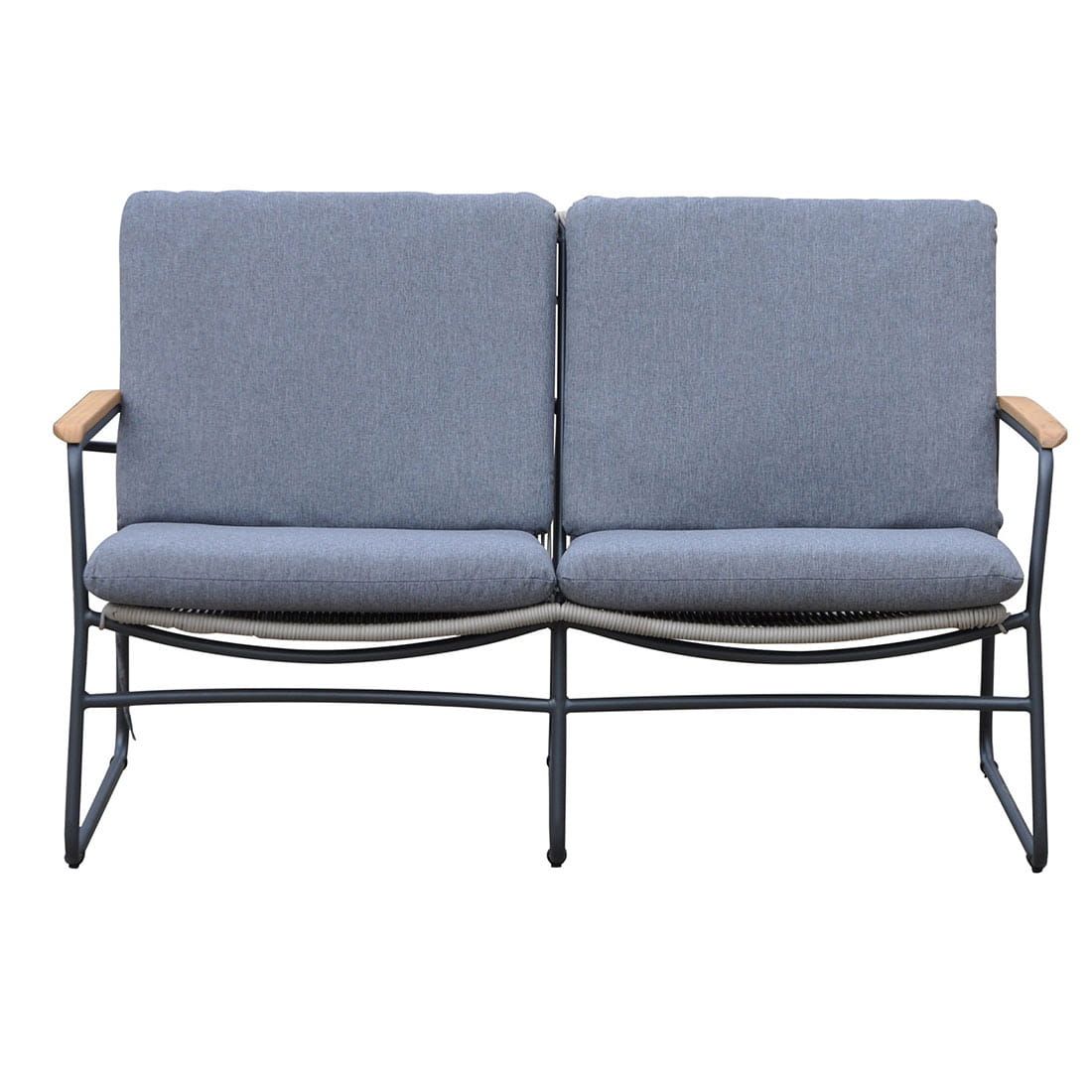 OUTLIV. Maranello Gartenloungesofa Stahl/Rope