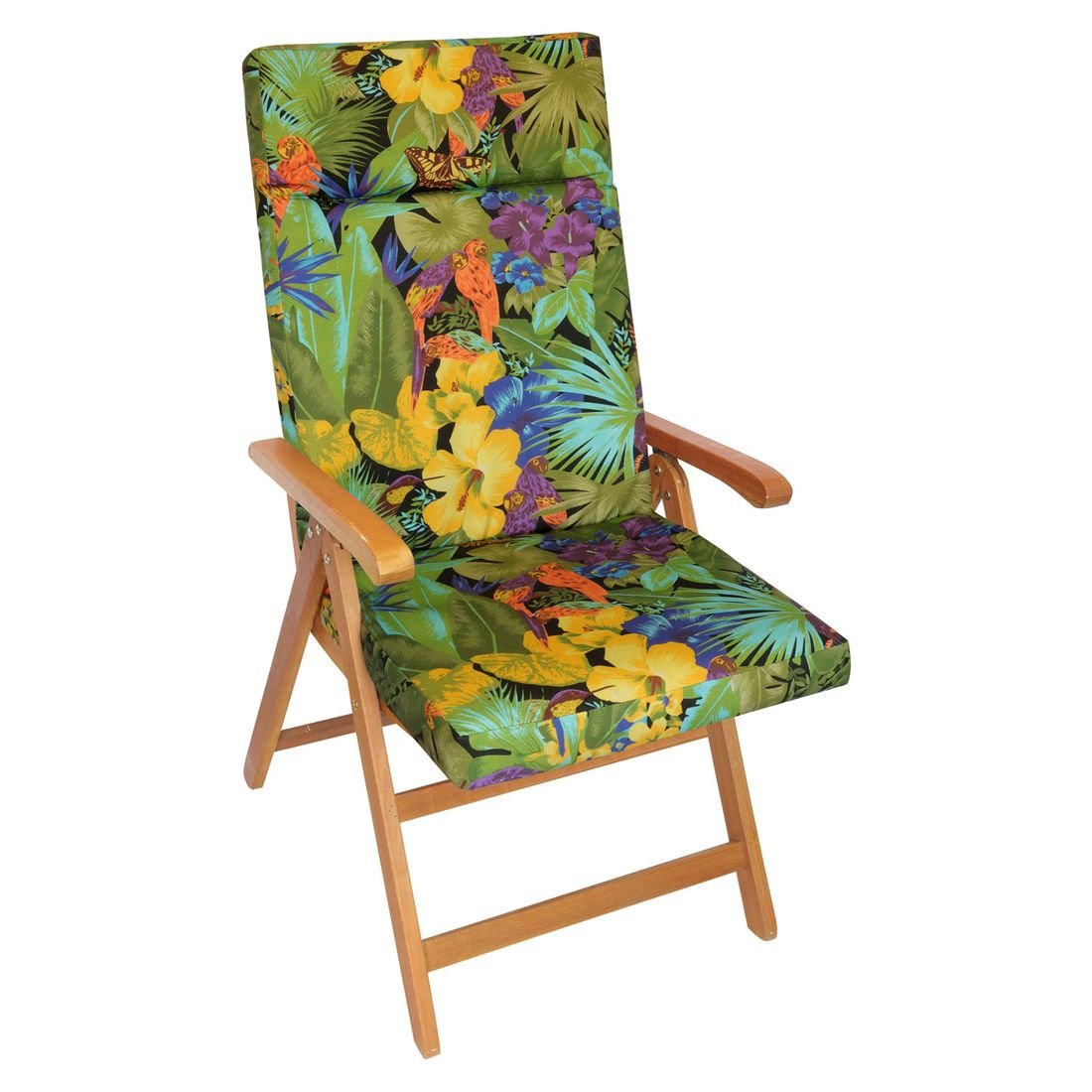 KETTtex Florida Gartenstuhlauflage Hochlehner 50x120cm Kunstfaser