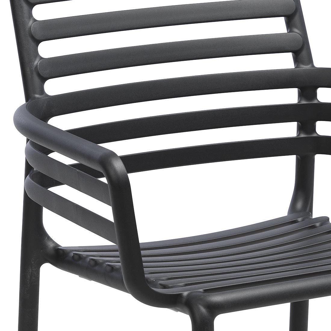 Nardi Doga Gartenmöbel-Set L (6 Plätze) Tisch 140/210x85cm