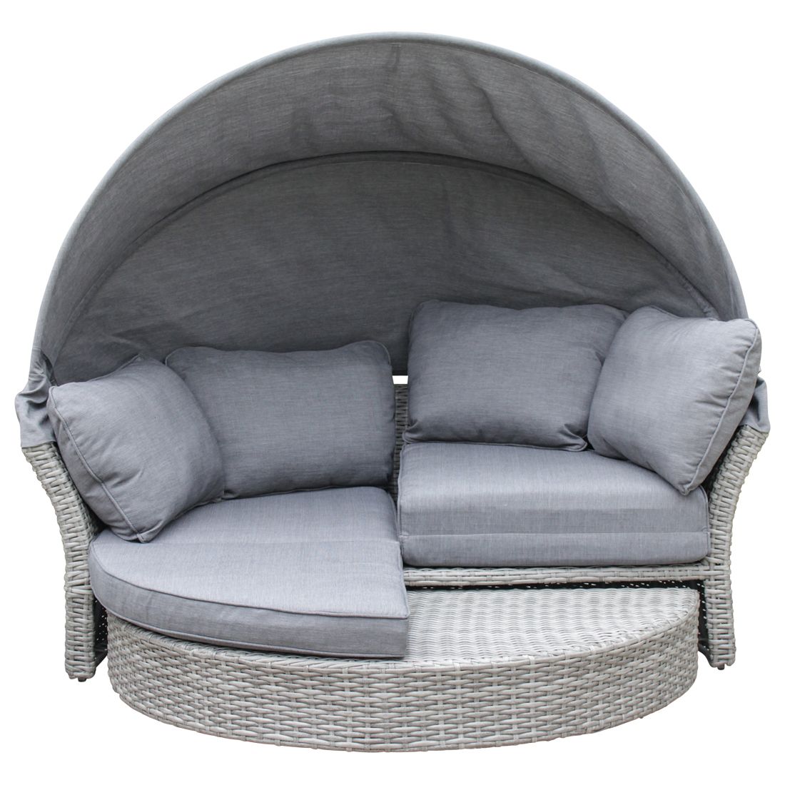 OUTLIV. Seattle Loungeinsel Geflecht/Olefin