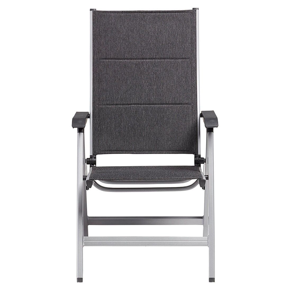 Kettler Basic Plus Padded Klappsessel verstellbar Aluminium/Outdoorgewebe