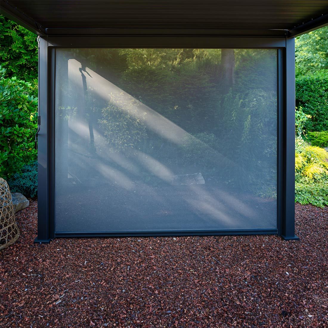 OUTLIV. Mira Seitenrollo 300cm Aluminium/Textilene