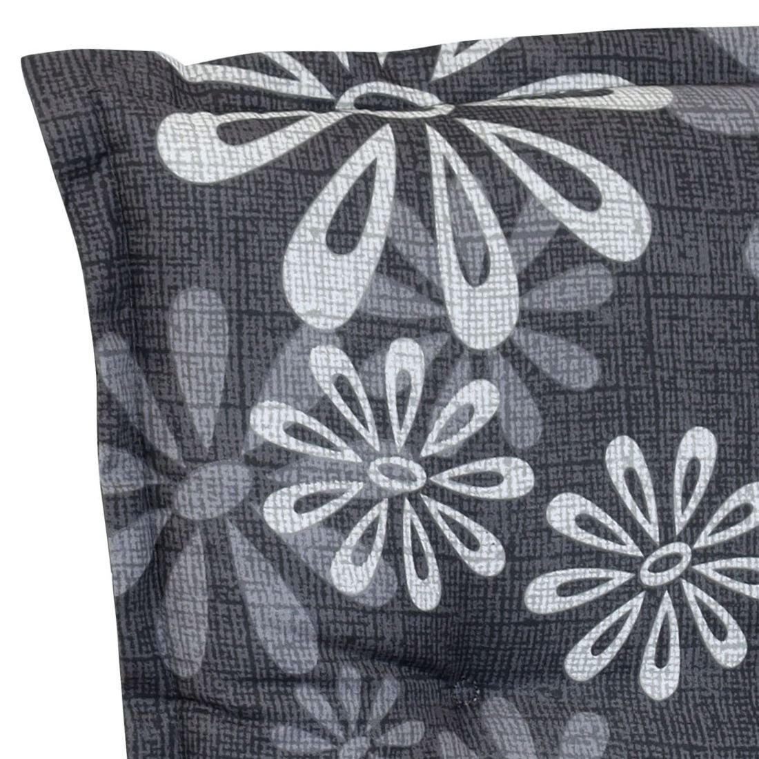 KETTtex Florence Gartenstuhlauflage Niedriglehner 50x102cm Mischgewebe