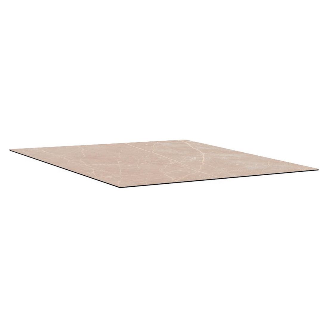 Stern Gartentisch-Platte 90x90cm Silverstar 2.0