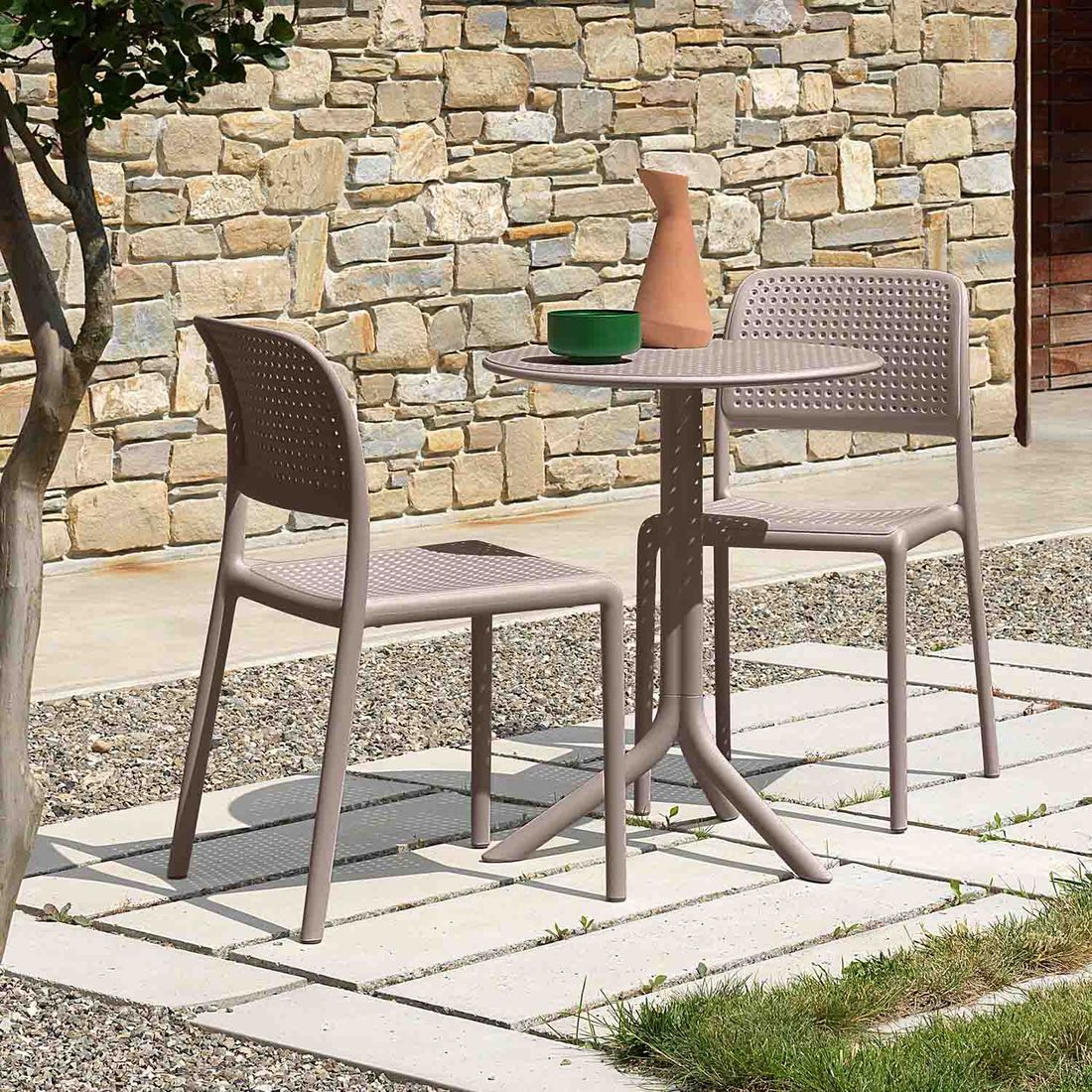 Nardi Step Gartentisch Ø60,5cm Kunststoff