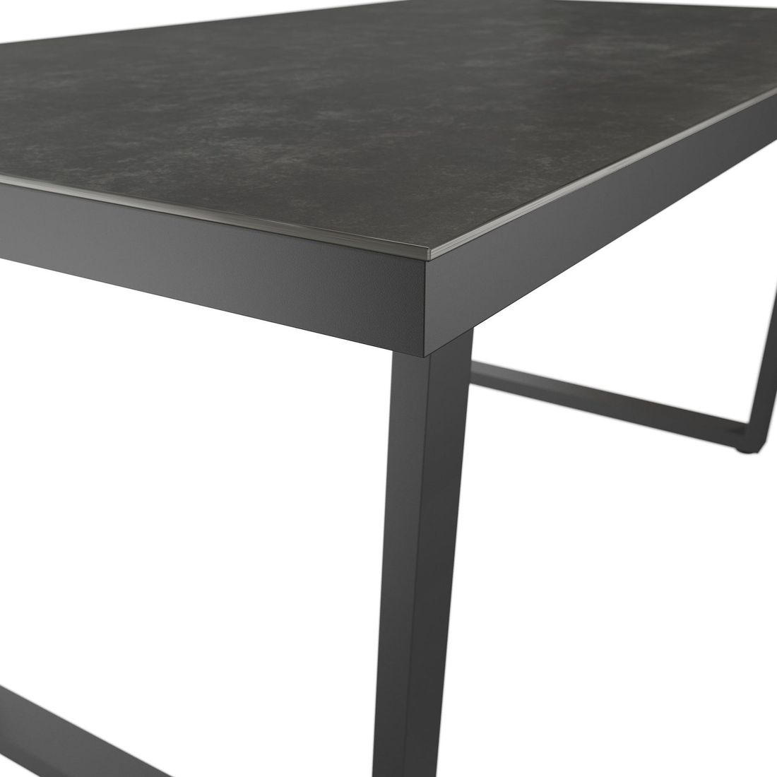 OUTLIV. Atlanta Dininglounge verstellbar Tisch 160x90cm Aluminium/Olefin