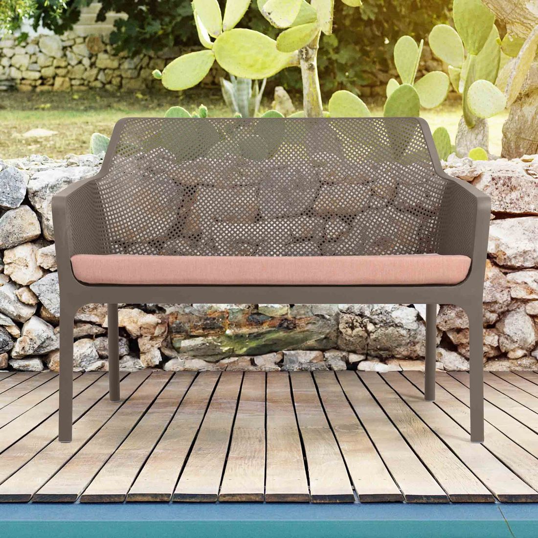 Nardi Net Gartenbank Kunststoff