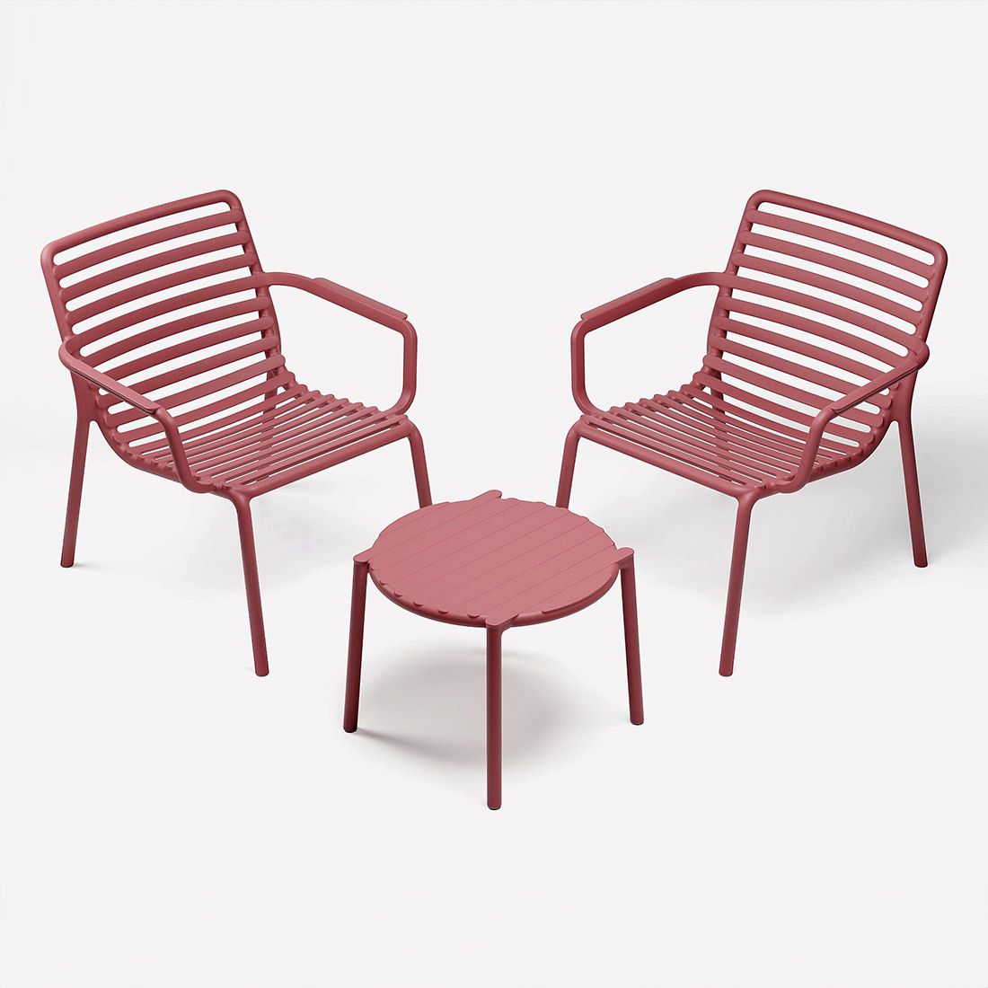 Nardi Doga Relax Loungesessel Kunststoff Marsala | Garten-und 