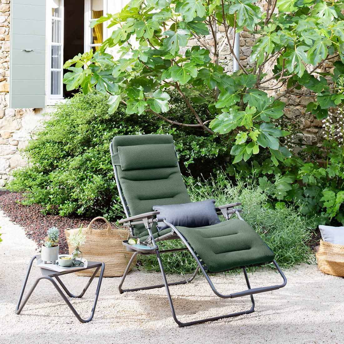 Lafuma Futura XL Relaxliege Stahl/BeComfort