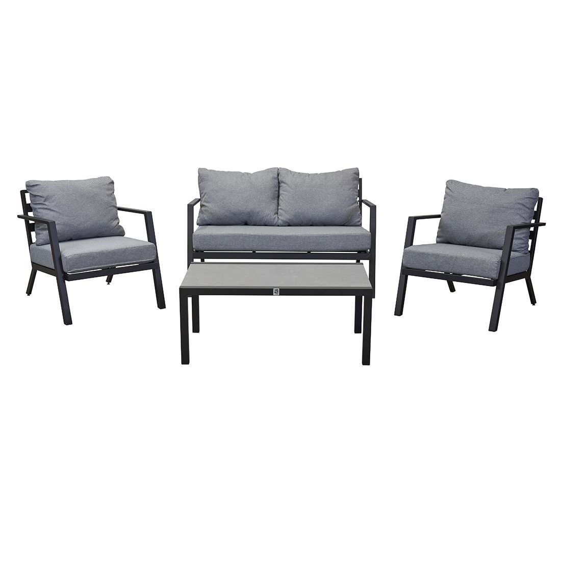 LC Garden Bondino Loungeset inkl. Loungetisch Aluminium/Kunstfaser