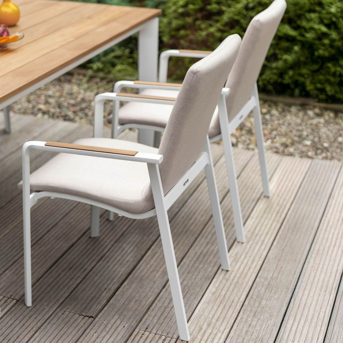 Kettler Diamond Gartenmöbel-Set M (4 Plätze) Tisch 160x95cm