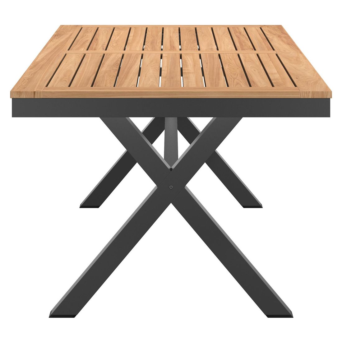 OUTLIV. Gartentisch 220x100cm Aluminium/Teak