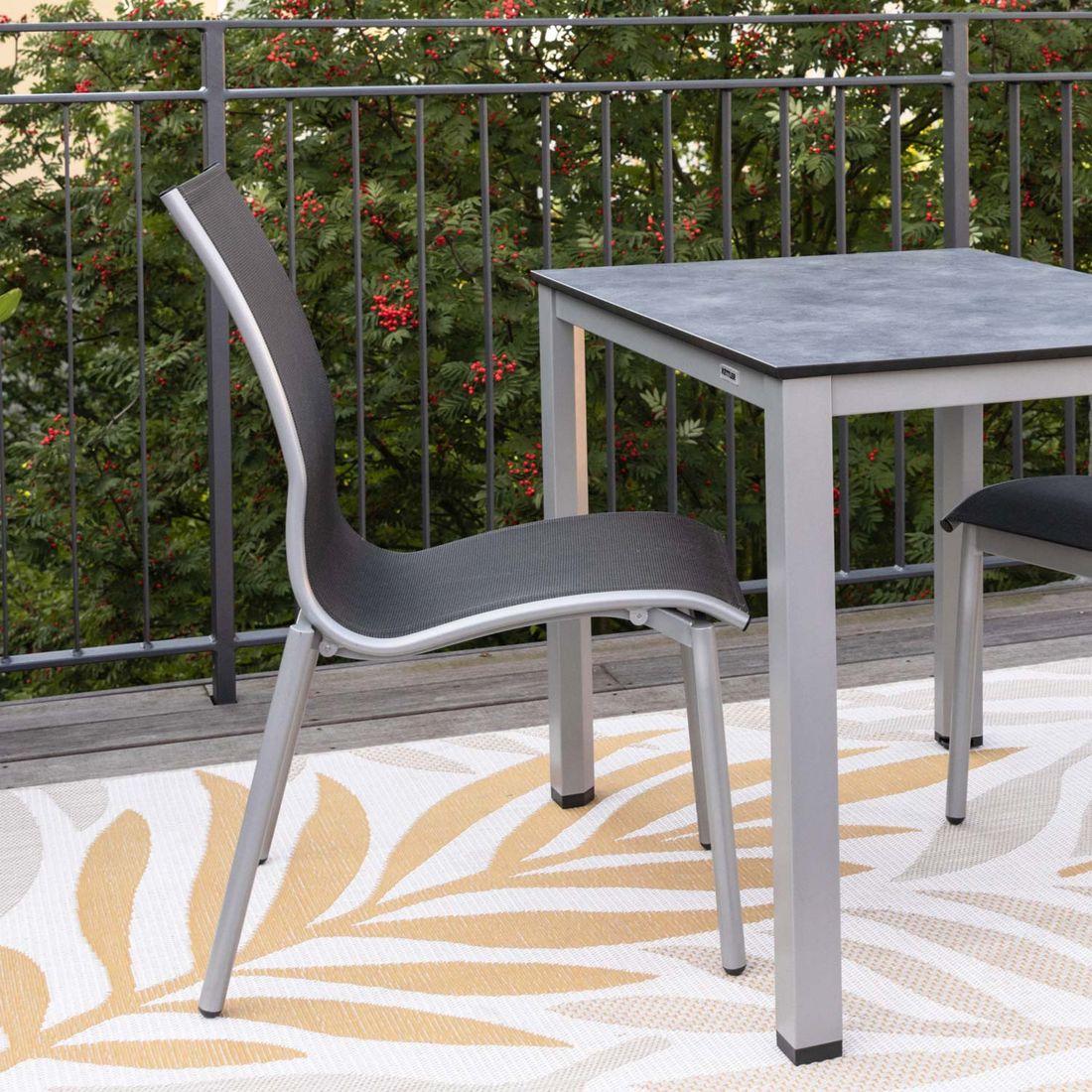 Kettler Tampa Stapelstuhl Aluminium/Outdoorgewebe