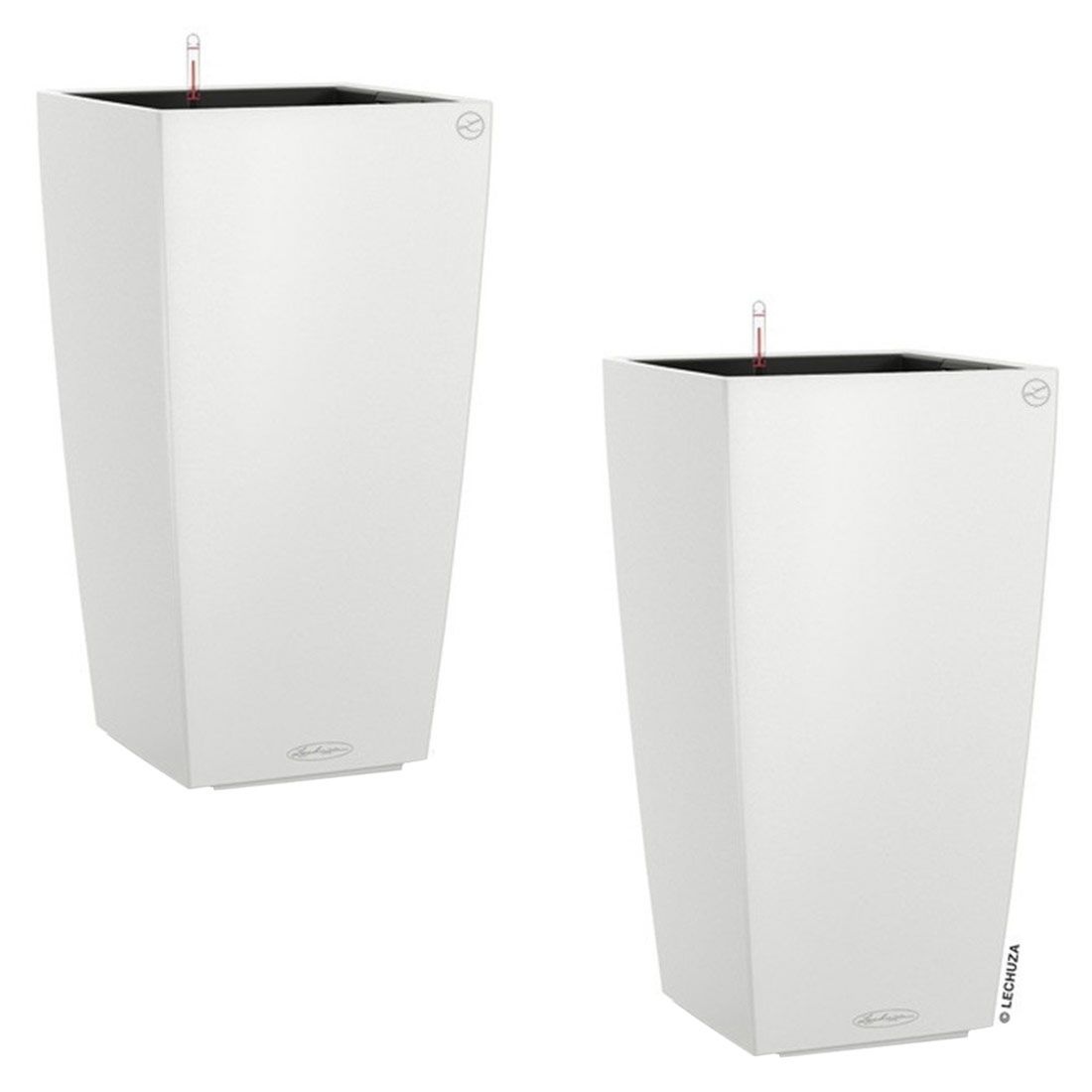 Lechuza Cubico Pflanztopfset 2-teilig 30x30x56cm Kunststoff