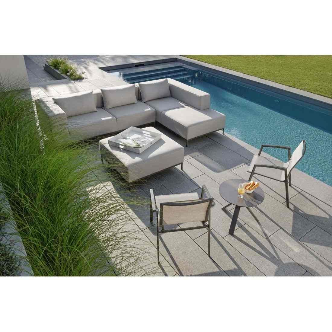 Stern New Top Loungesessel Aluminium/Textilene