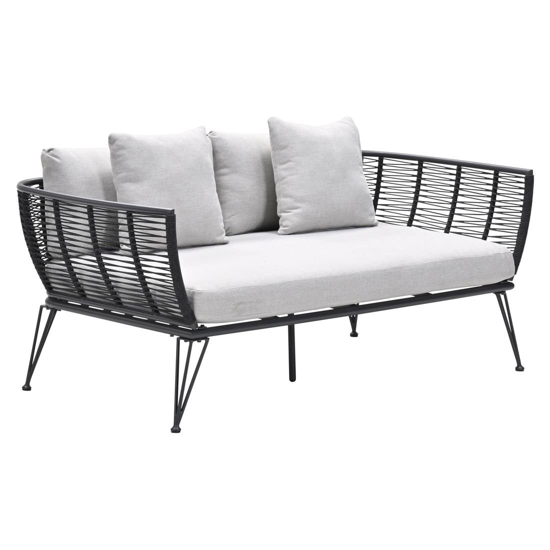 Garden Impressions Melissa Gartenloungesofa Aluminium/Rope/Polyester