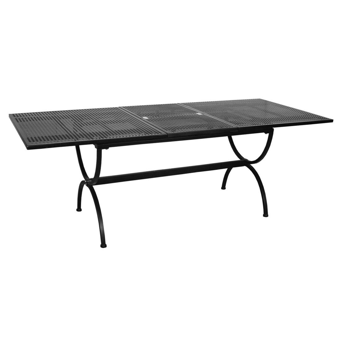 MBM Romeo Ausziehtisch 168/210x100cm Schmiedeeisen