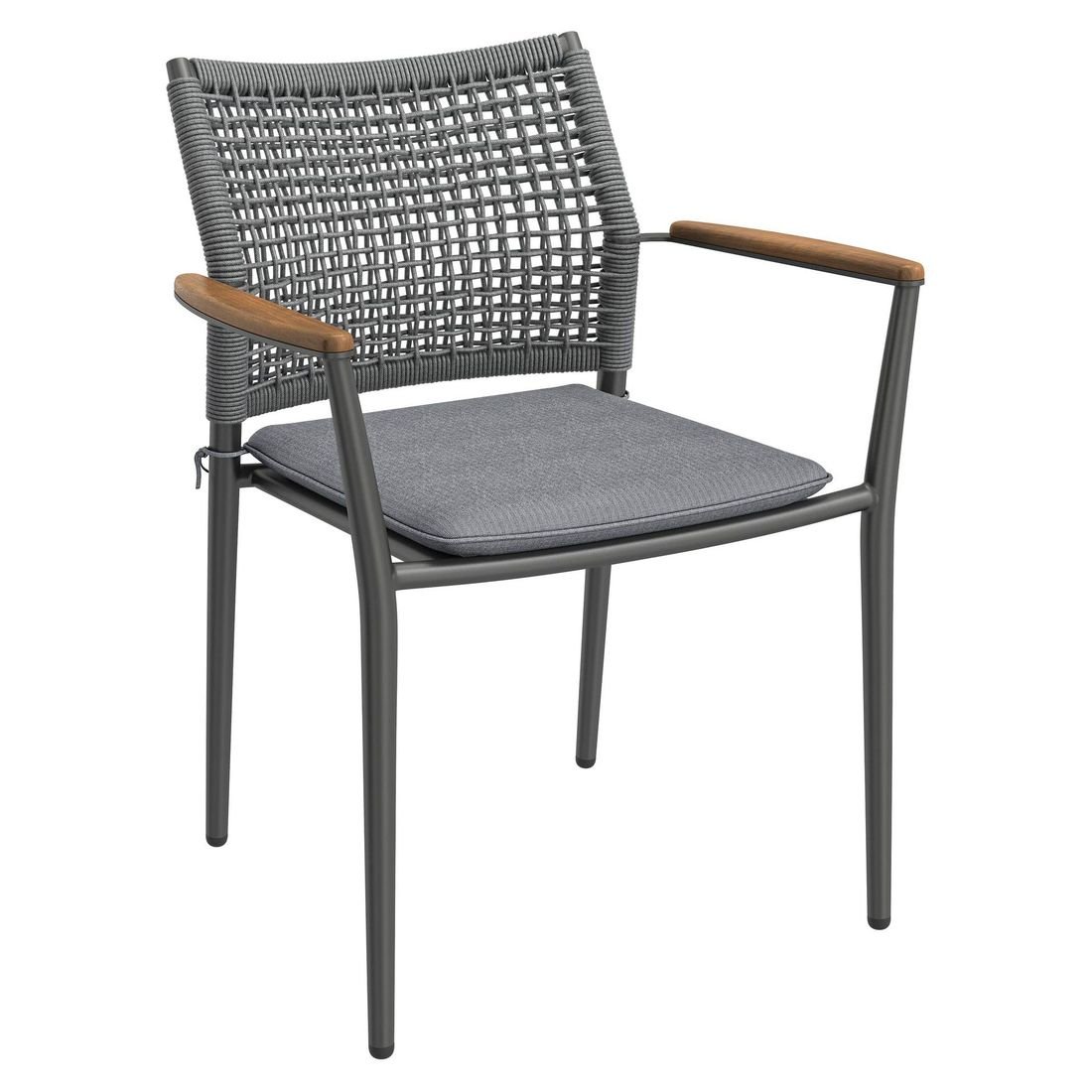 OUTLIV. Aruba Stapelsessel Aluminium/Rope