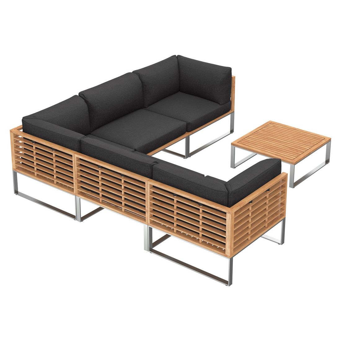 OUTLIV. Sumba Ecklounge Edelstahl/Polyester