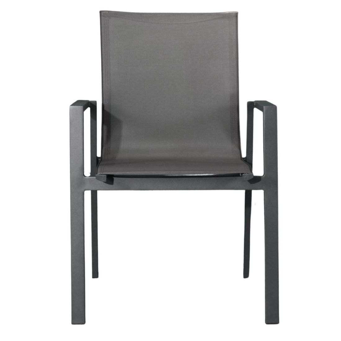 OUTLIV. Pandora Modern Stapelsessel Aluminium/Textilene