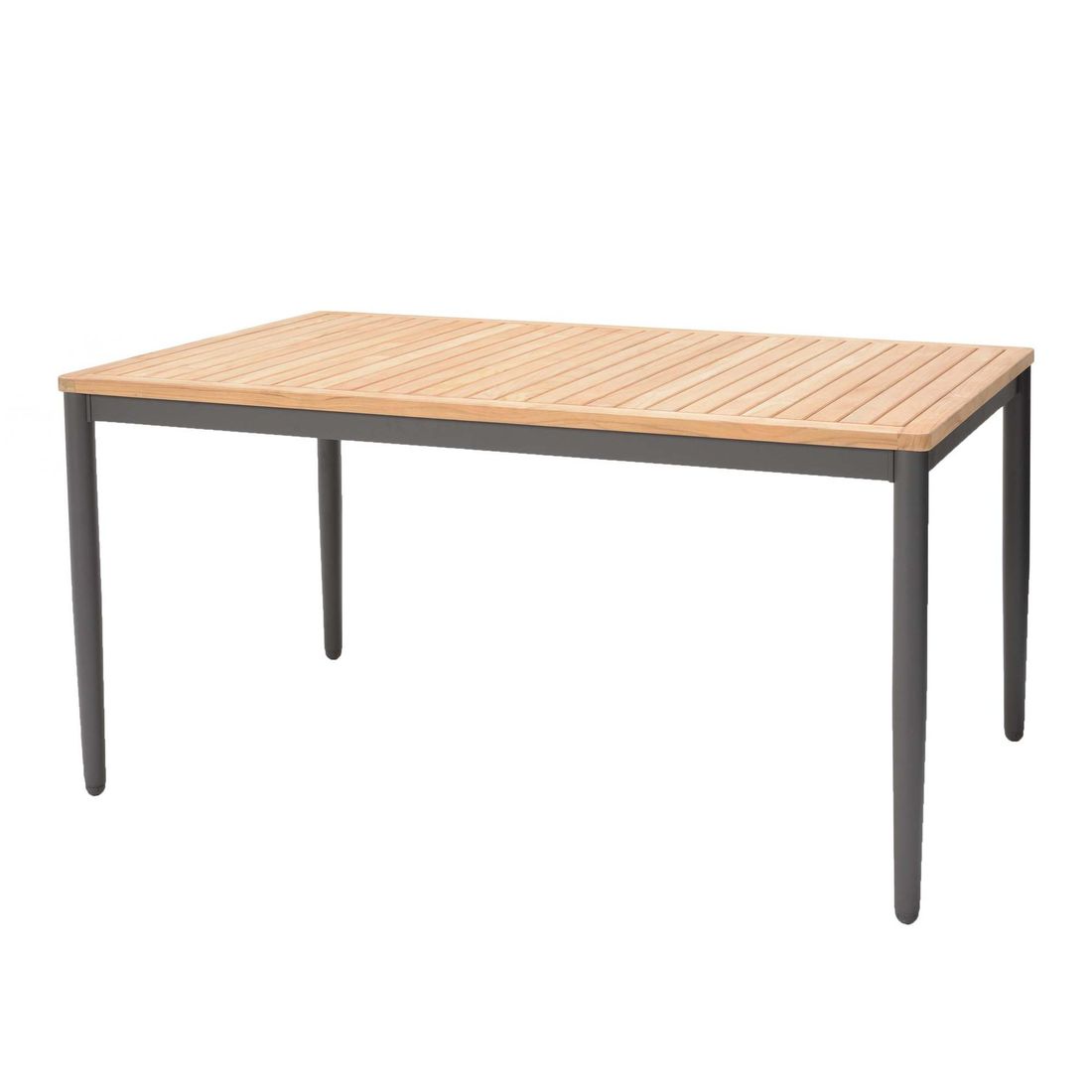 LifestyleGarden Topaz Gartentisch Aluminium/Teak