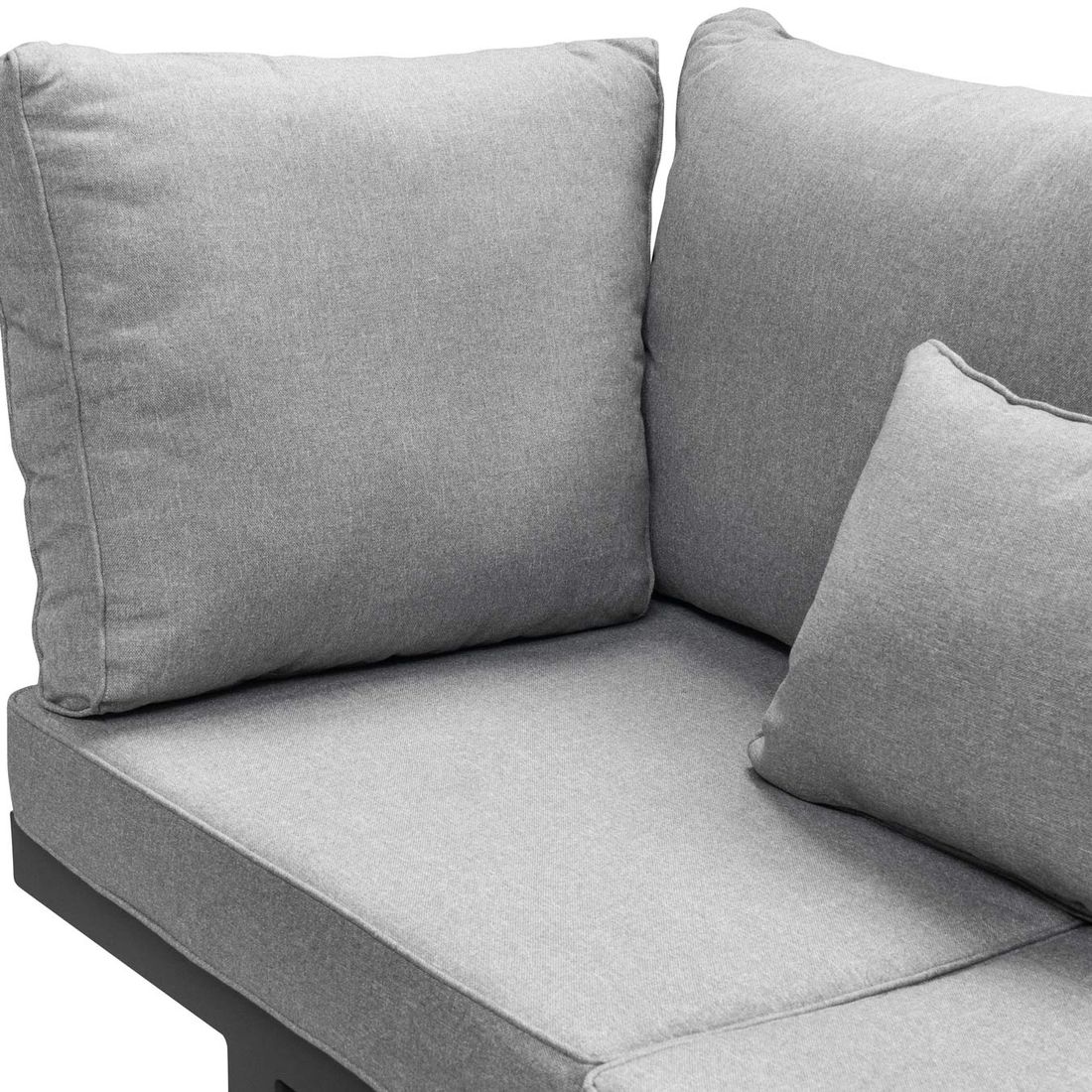 OUTLIV. Broome Diningsofa Aluminium/Kunstfaser