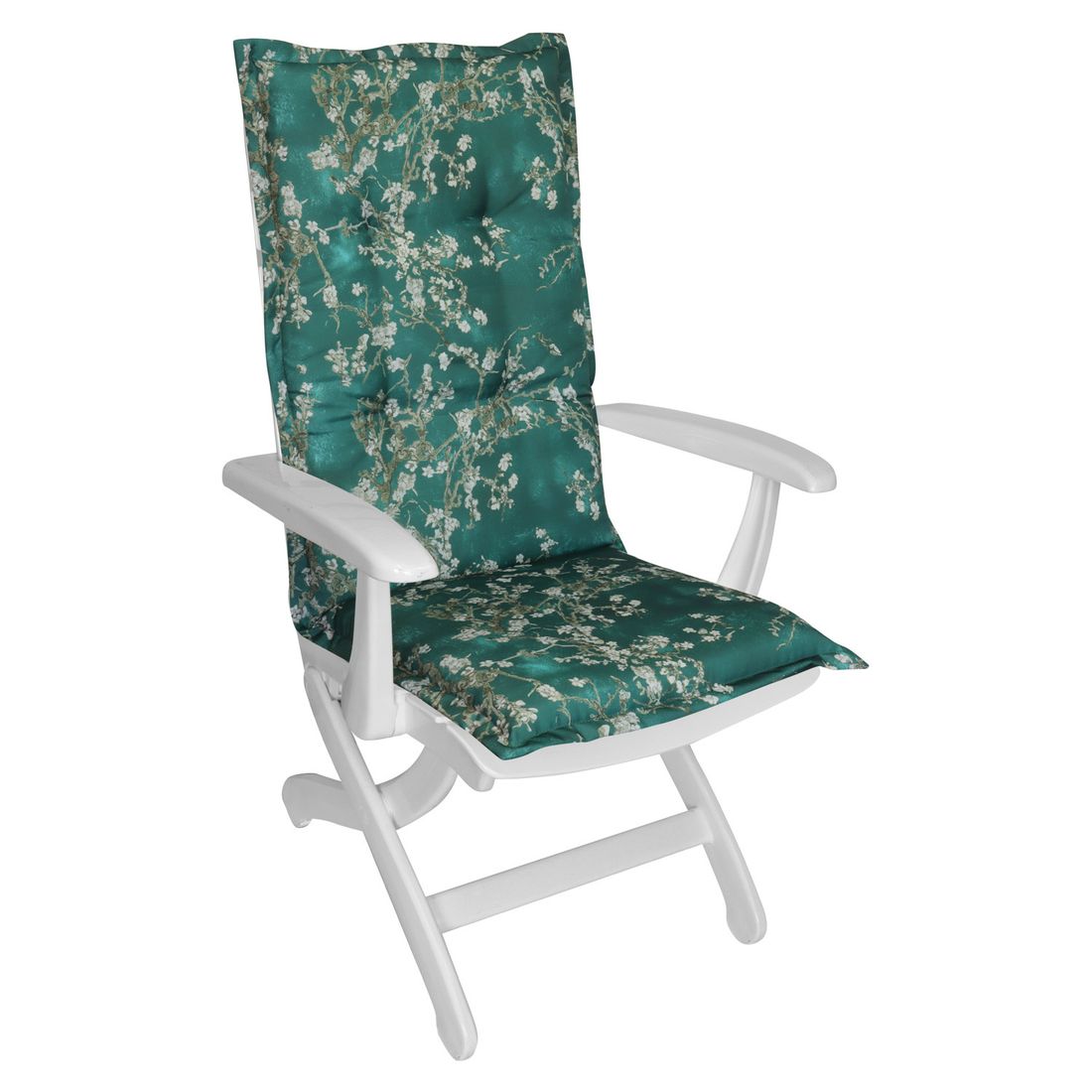 KETTtex Florence Gartenstuhlauflage Hochlehner 50x120cm Kunstfaser