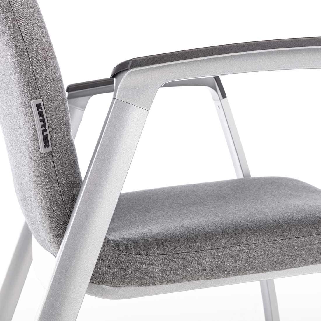 Kettler Forma II Stapelsessel Aluminium/Sunbrella