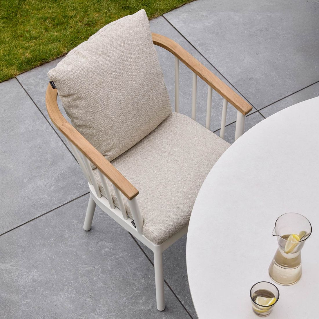 Apple Bee Condor Gartensessel Aluminium/Bee Wett