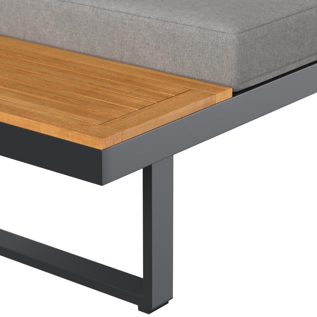 OUTLIV. Alpha Ecklounge Aluminium/Kunstfaser