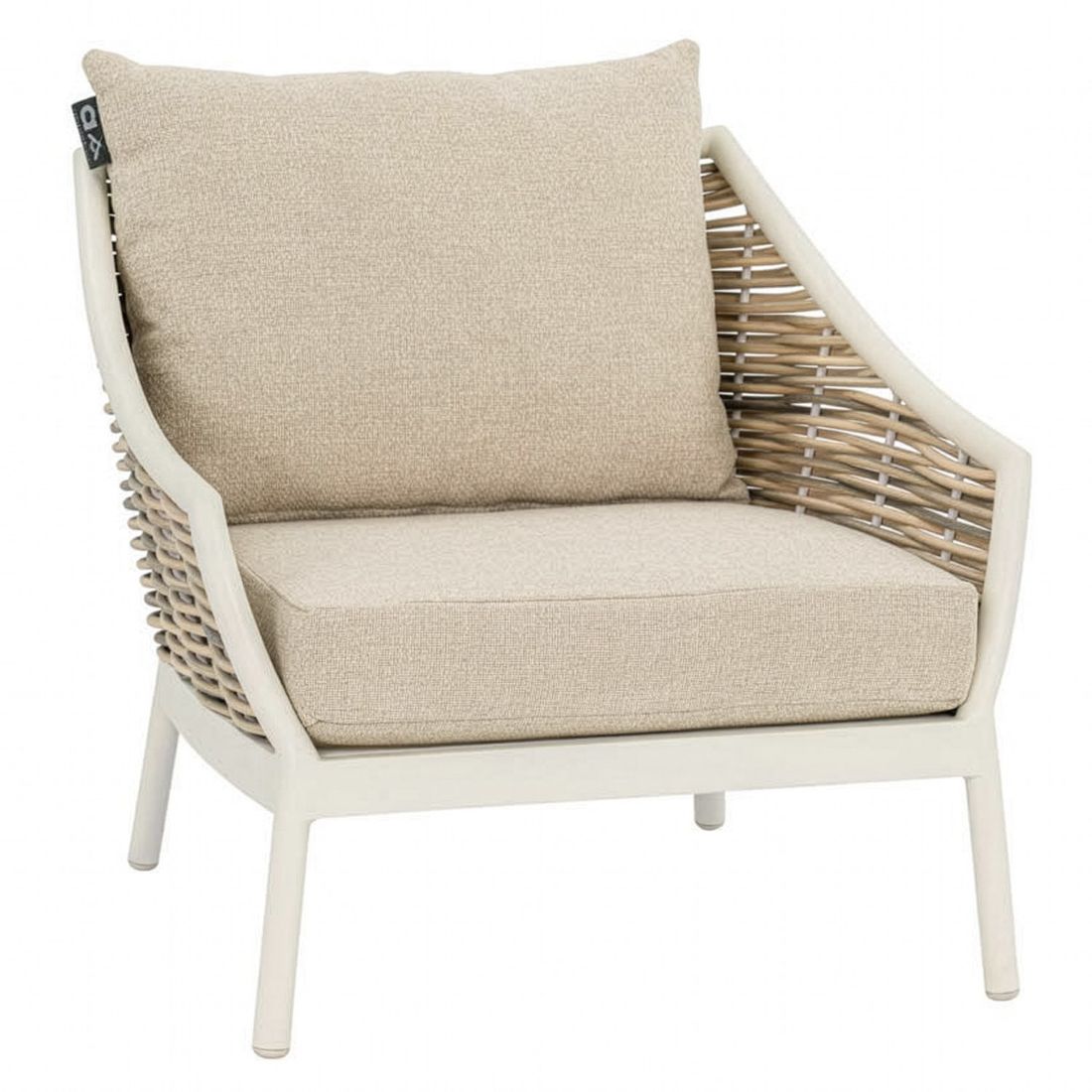 Apple Bee Milou Loungeset inkl. Loungetische Aluminium/Polyrattan/Bee Wett