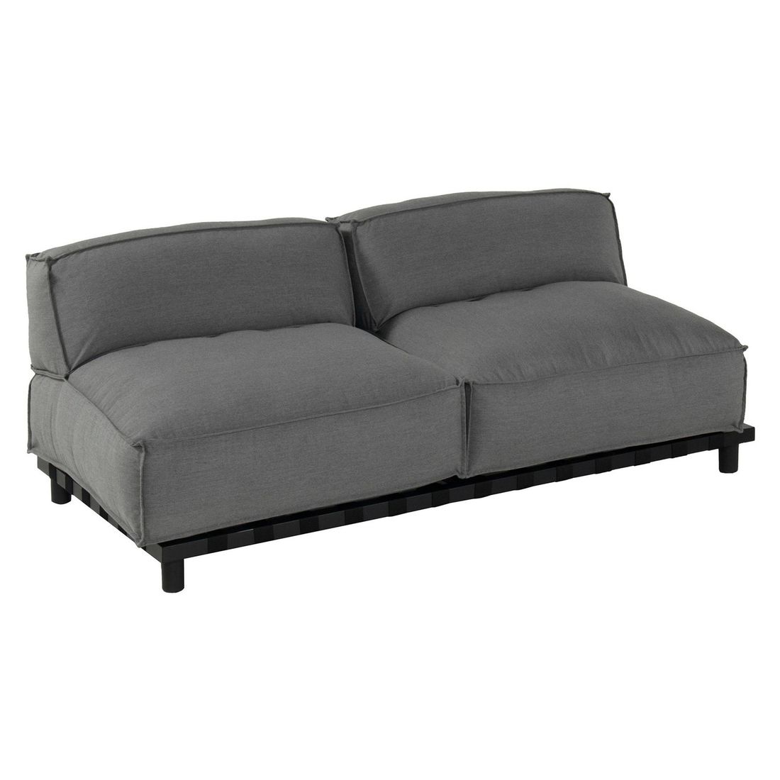 SCHÖNER WOHNEN-Kollektion Vlieland Gartenloungesofa Aluminium/Sunbrella
