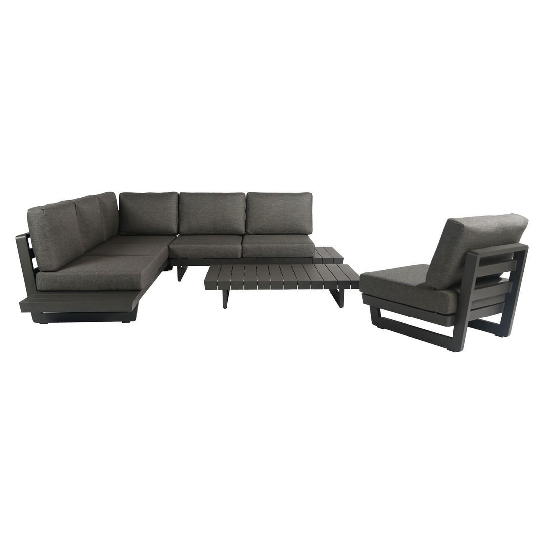 OUTLIV. Lana Ecklounge inkl. Loungetisch Aluminium/Olefin