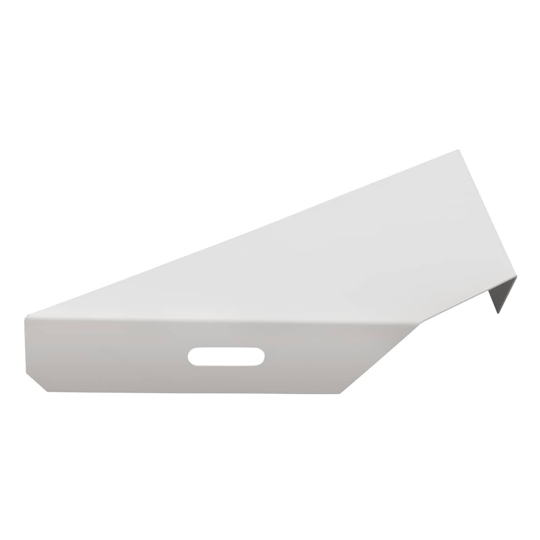 OUTLIV. Ecktablett für Hocker 90,5x35 cm Aluminium