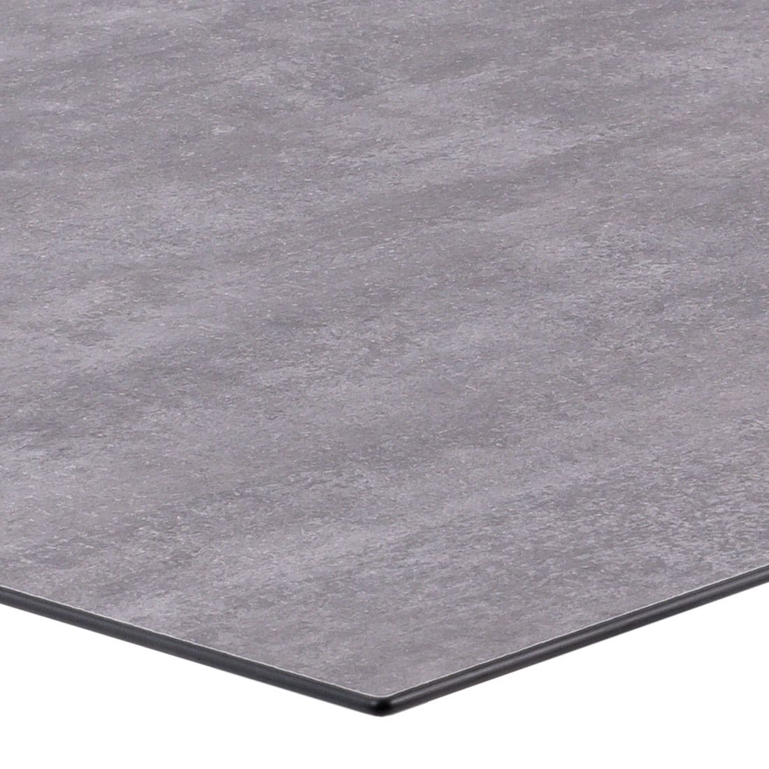 Zebra Opus Gartentisch 160x90cm Edelstahl/HPL