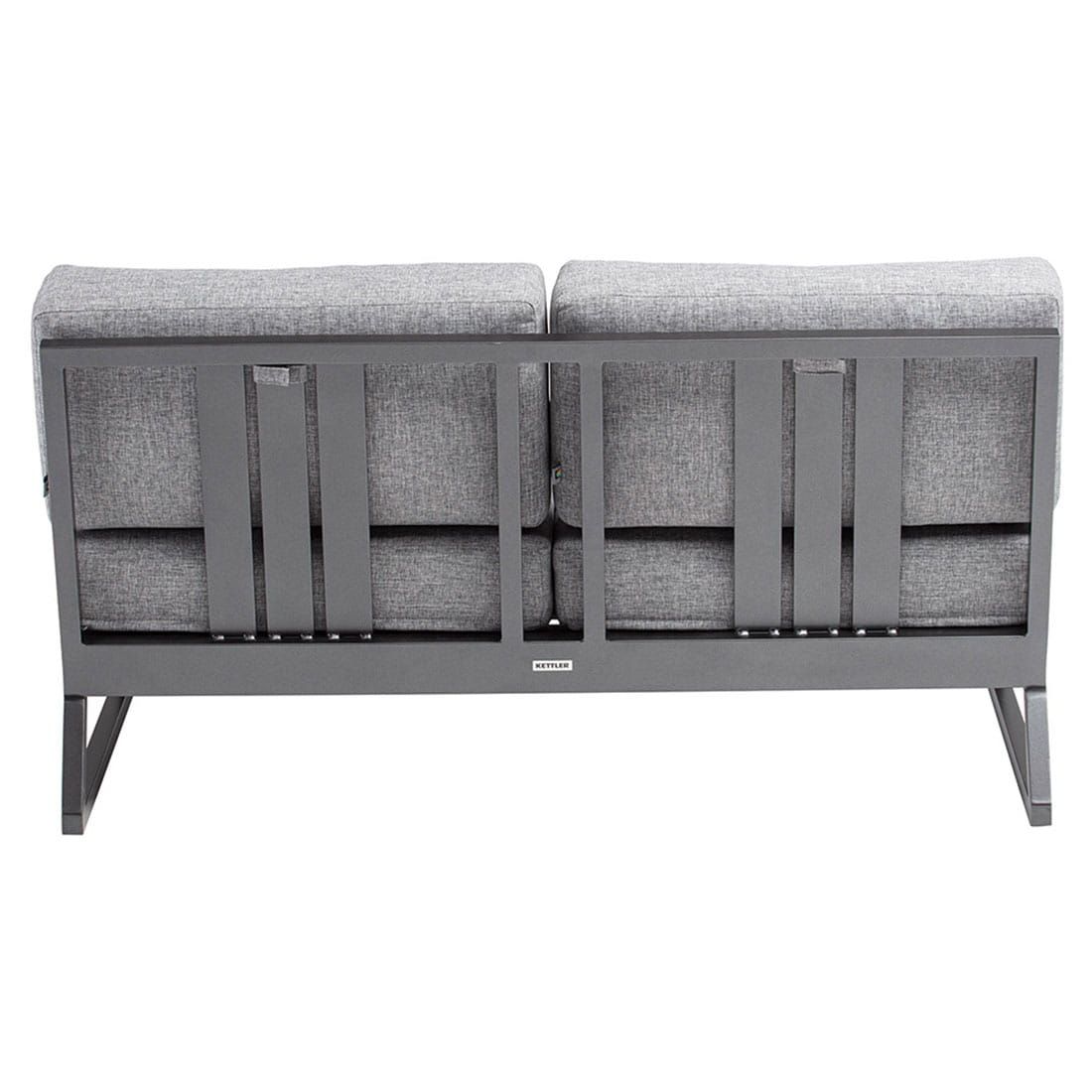 Kettler Ocean Skid Ecklounge inkl. Loungetisch 70x70cm Alu/Olefin