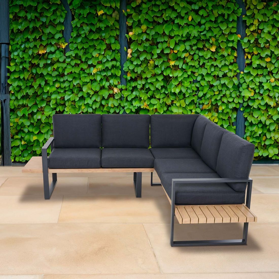 Siena Garden Bari Dininglounge Aluminium/Polypropylen