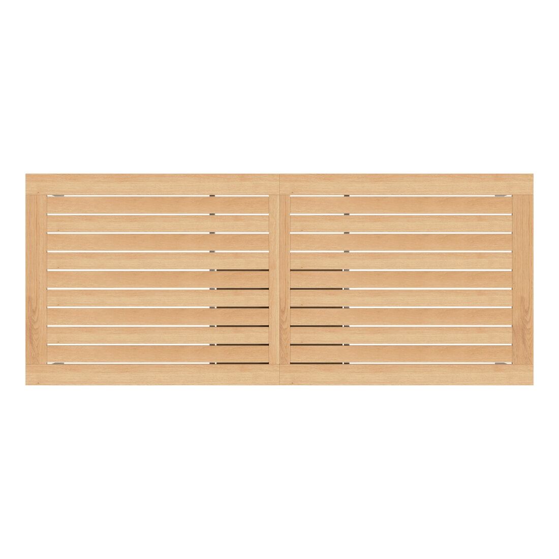 OUTLIV. Oviedo Ausziehtisch 240/300x90 cm Edelstahl/Teak