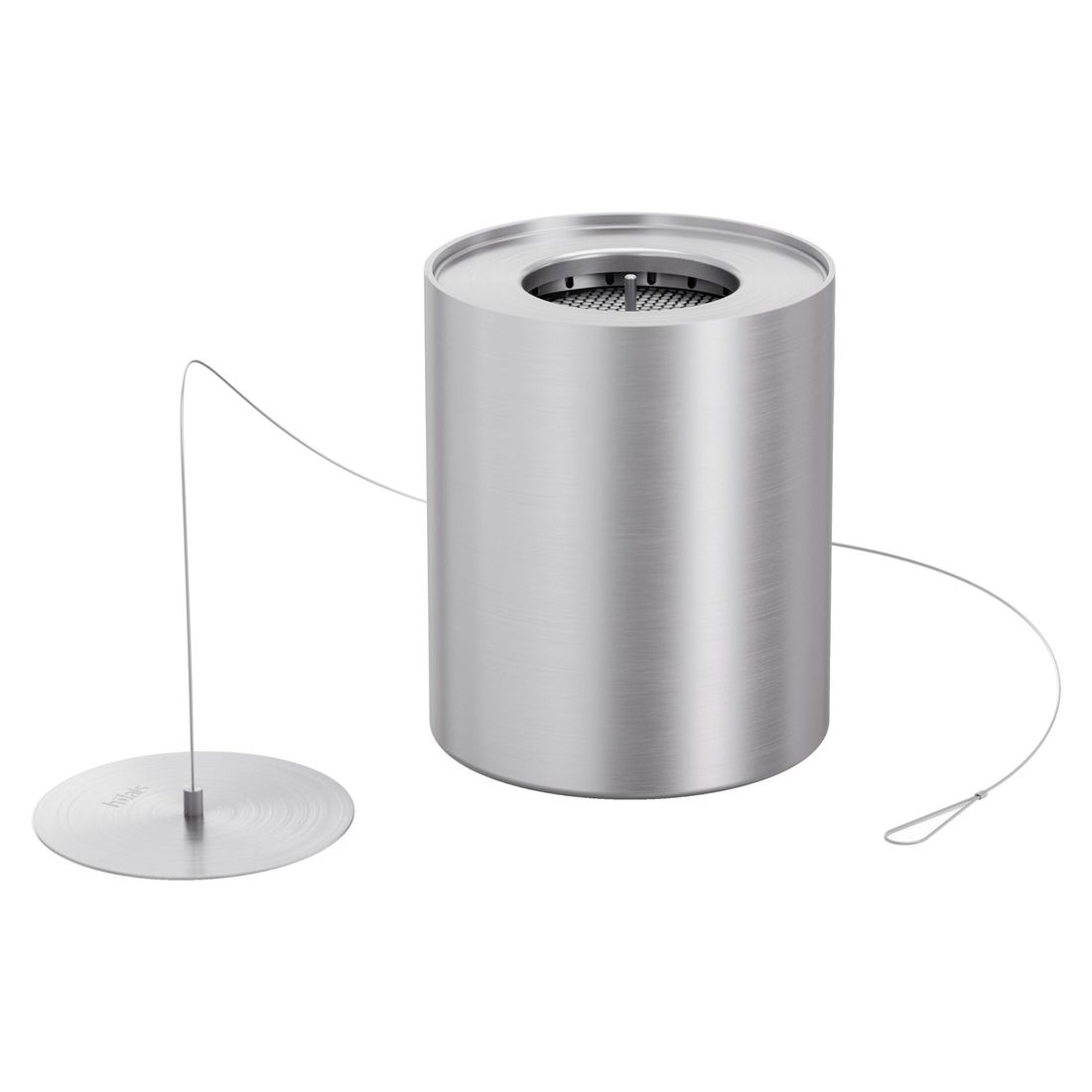 höfats SPIN 1200 Bio-Burner mit Eco-Ring und Löschdeckel