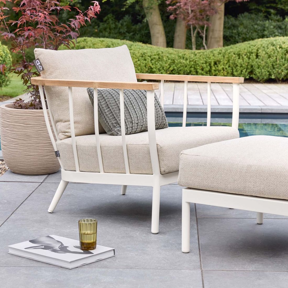 Apple Bee Condor Loungeset inkl. Loungetische Aluminium/Bee Wett