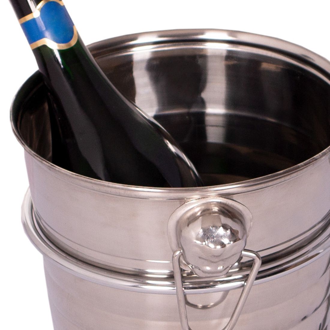 deVries Champagnerkühler Edelstahl inkl. Halterung