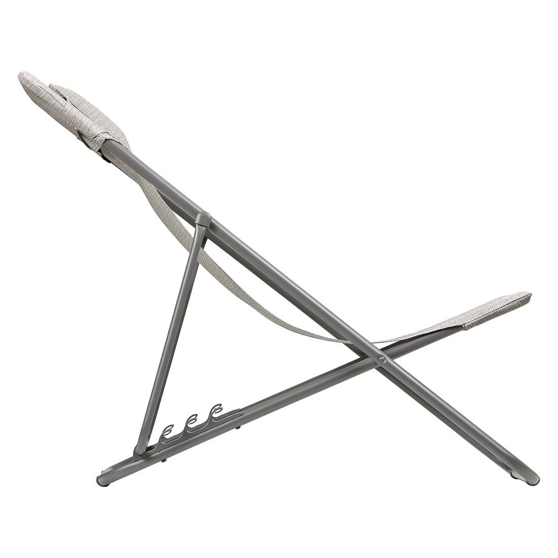 Lafuma Maxi Transat+ Liegestuhl Stahl/Batyline Duo