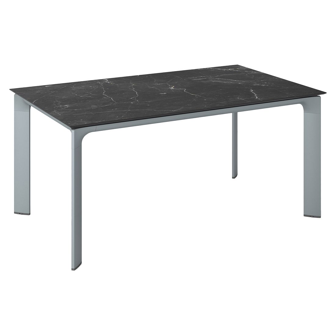 Kettler Diamond Gartentisch 160x95cm Aluminium/HPL
