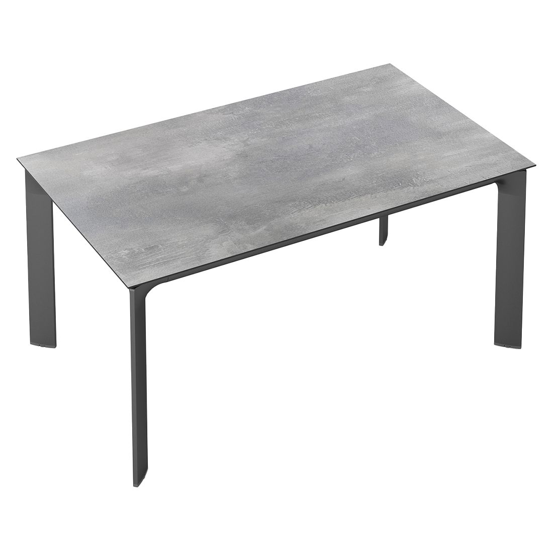 Kettler Diamond Gartentisch 160x95cm Aluminium/HPL