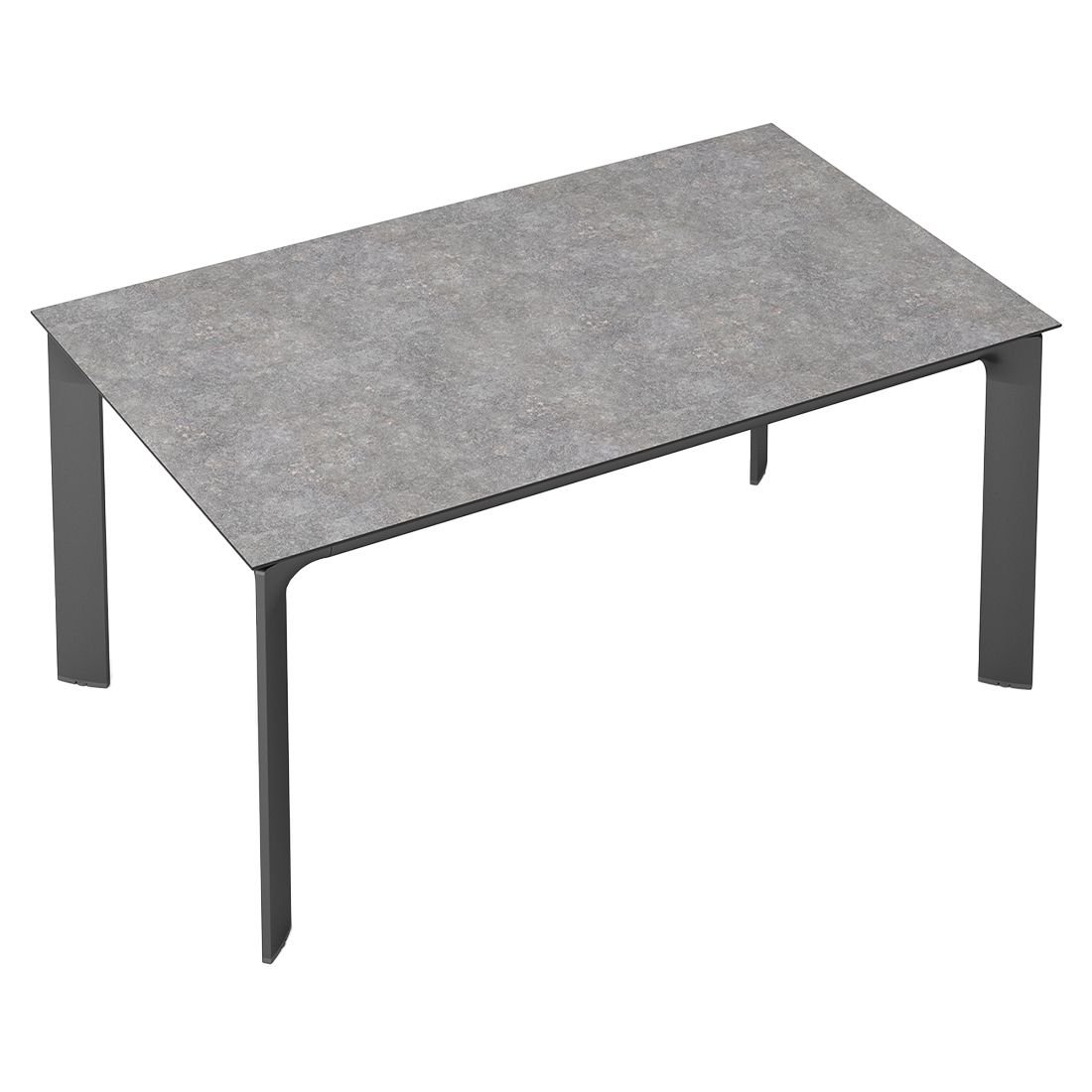 Kettler Diamond Gartentisch 160x95cm Aluminium/HPL