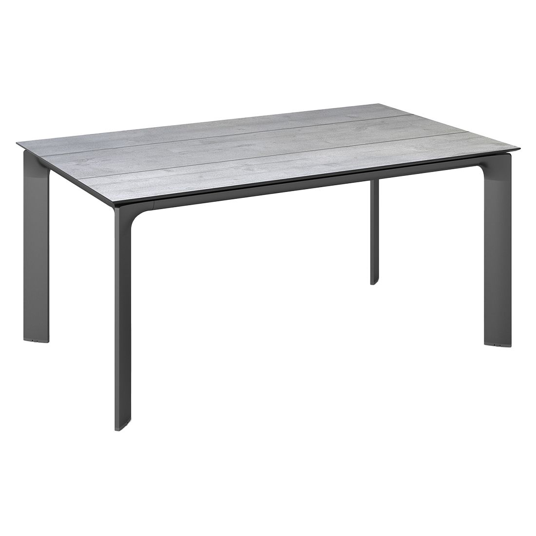 Kettler Diamond Gartentisch 160x95cm Aluminium/HPL