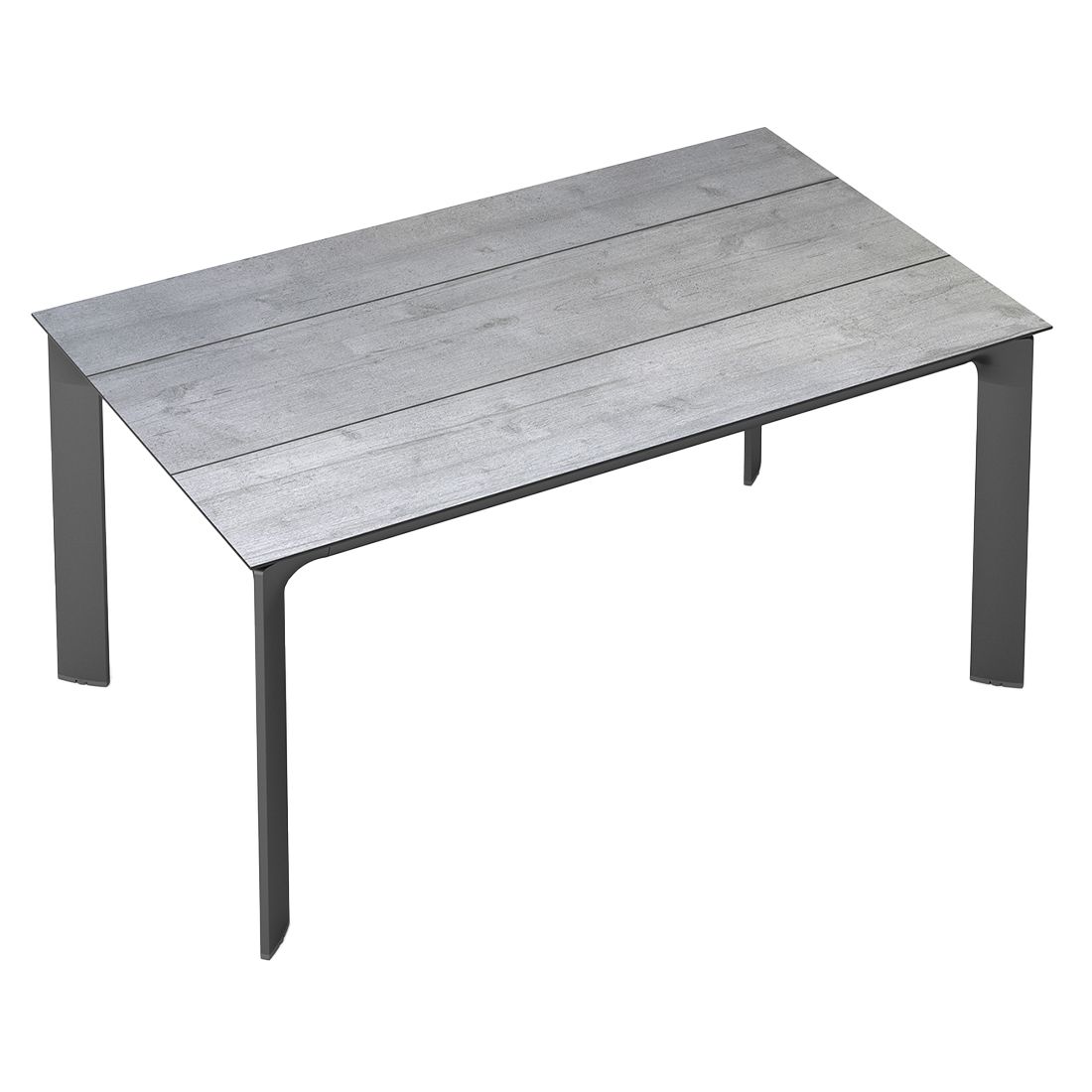 Kettler Diamond Gartentisch 160x95cm Aluminium/HPL